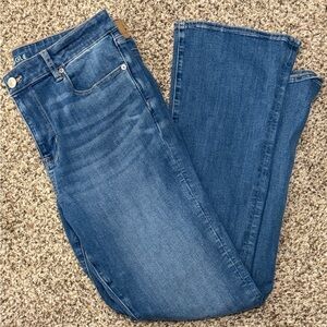 American Eagle AE Hi Rise Next Level Stretch Skinny Kick Jeans Size 16 R